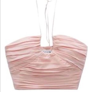 Zara draped halter top - limited edition